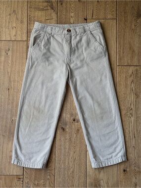 Classic Whimsy Tan Gingham Pants size 6